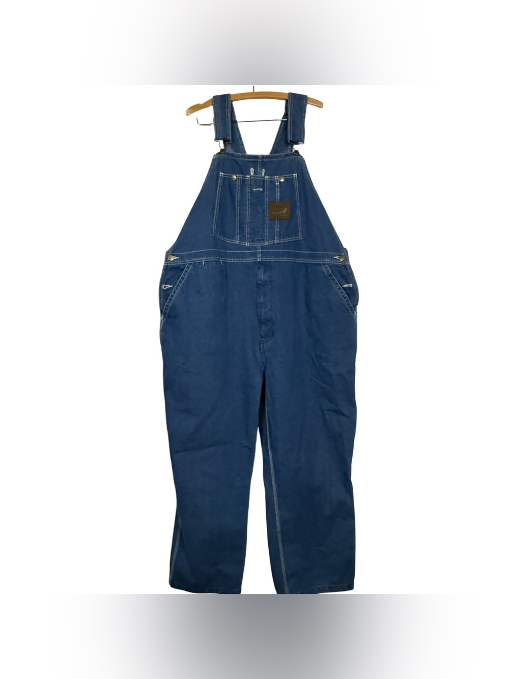 Work N Sport Bob Overalls Men’s Denim Carpenter Farm Ranch Workwear Blue 50x30